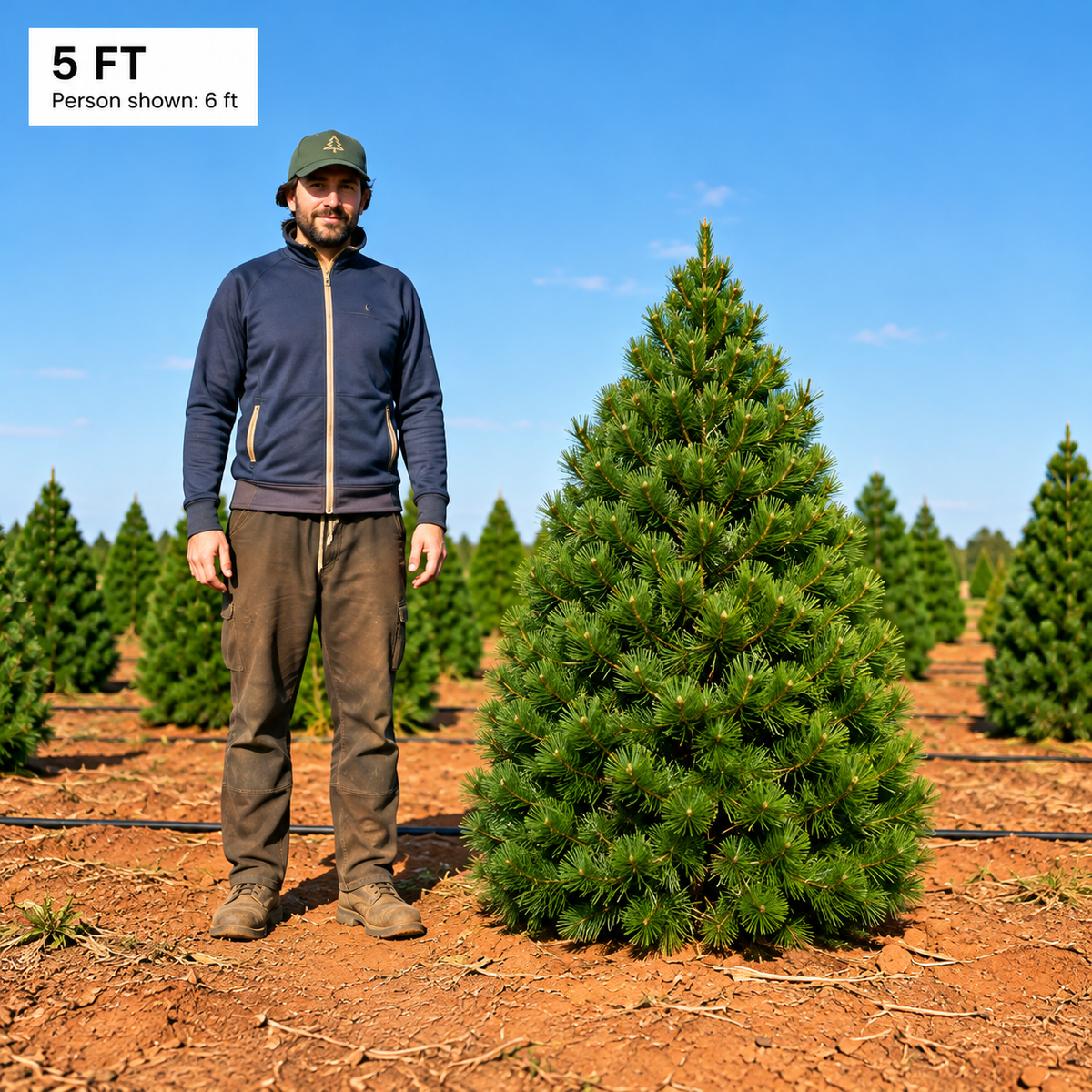 Farm Fresh Christmas Tree - 5ft